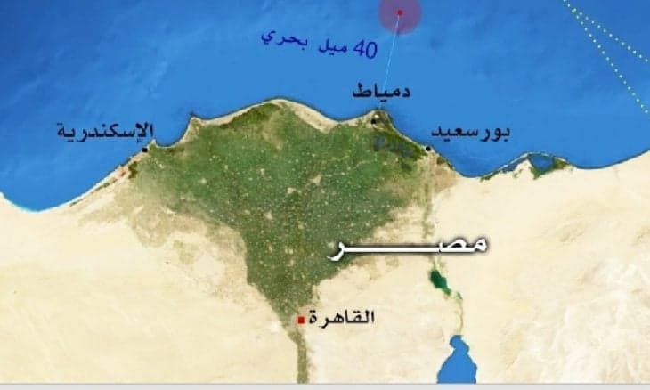 طائرة مسيرة تصيب ناقلة في دمياط