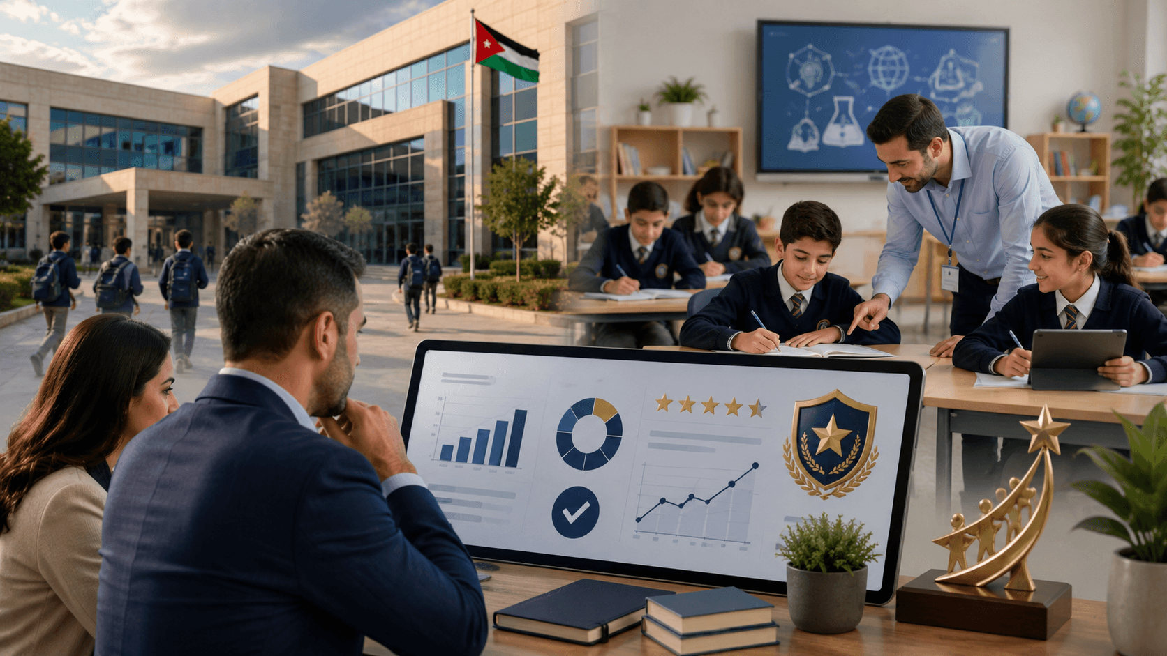 الصوراني يوضح أن تصنيف المدارس يعزز المنافسة