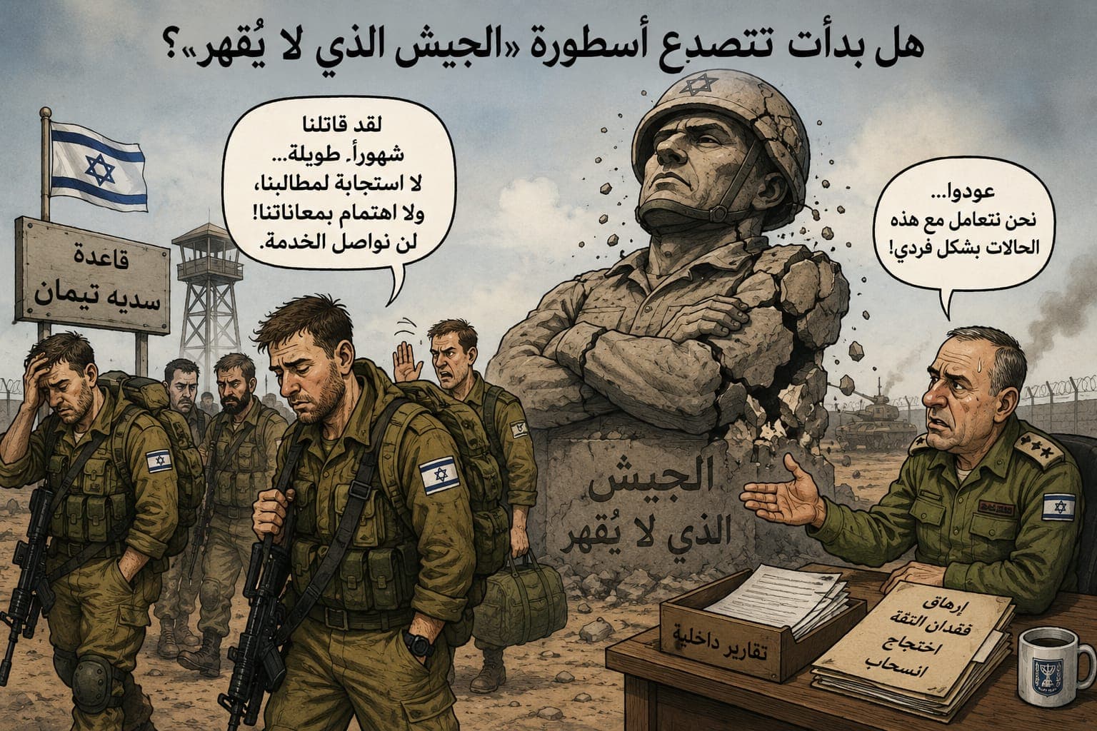 هل تتراجع أسطورة الجيش الذي لا يُقهر