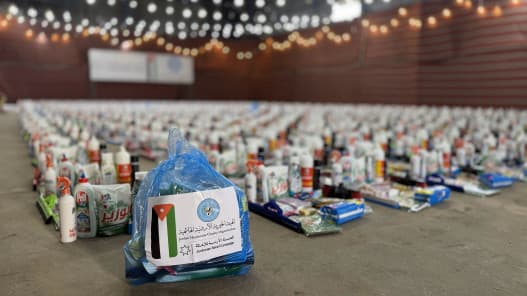Jordanian Campaign Provides Health Kits in Gaza