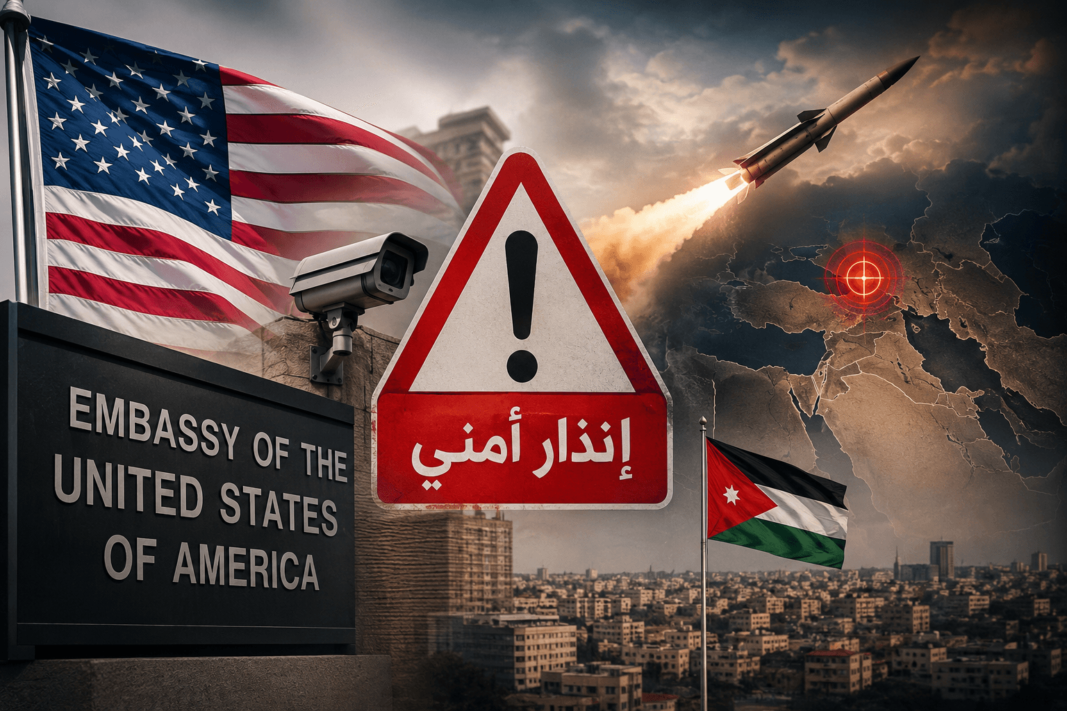 Has the US Embassy's warning become a missile tactic