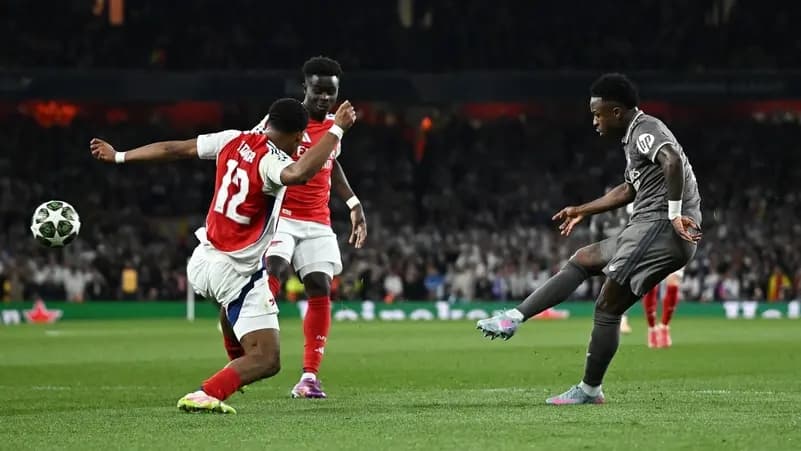 Vinicius and Arsenal gap is 80 million