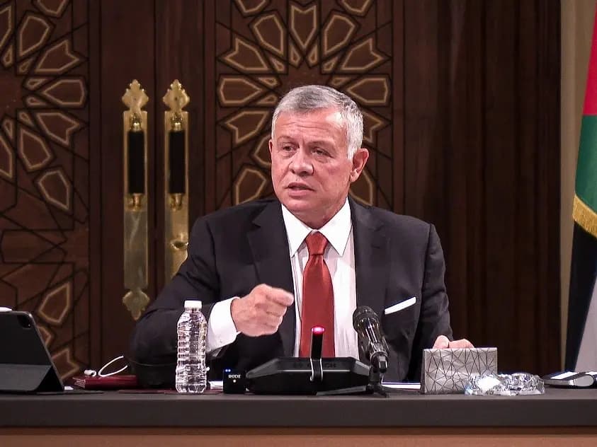 الملك يطالب بوقف الاعتداءات على الفلسطينيين