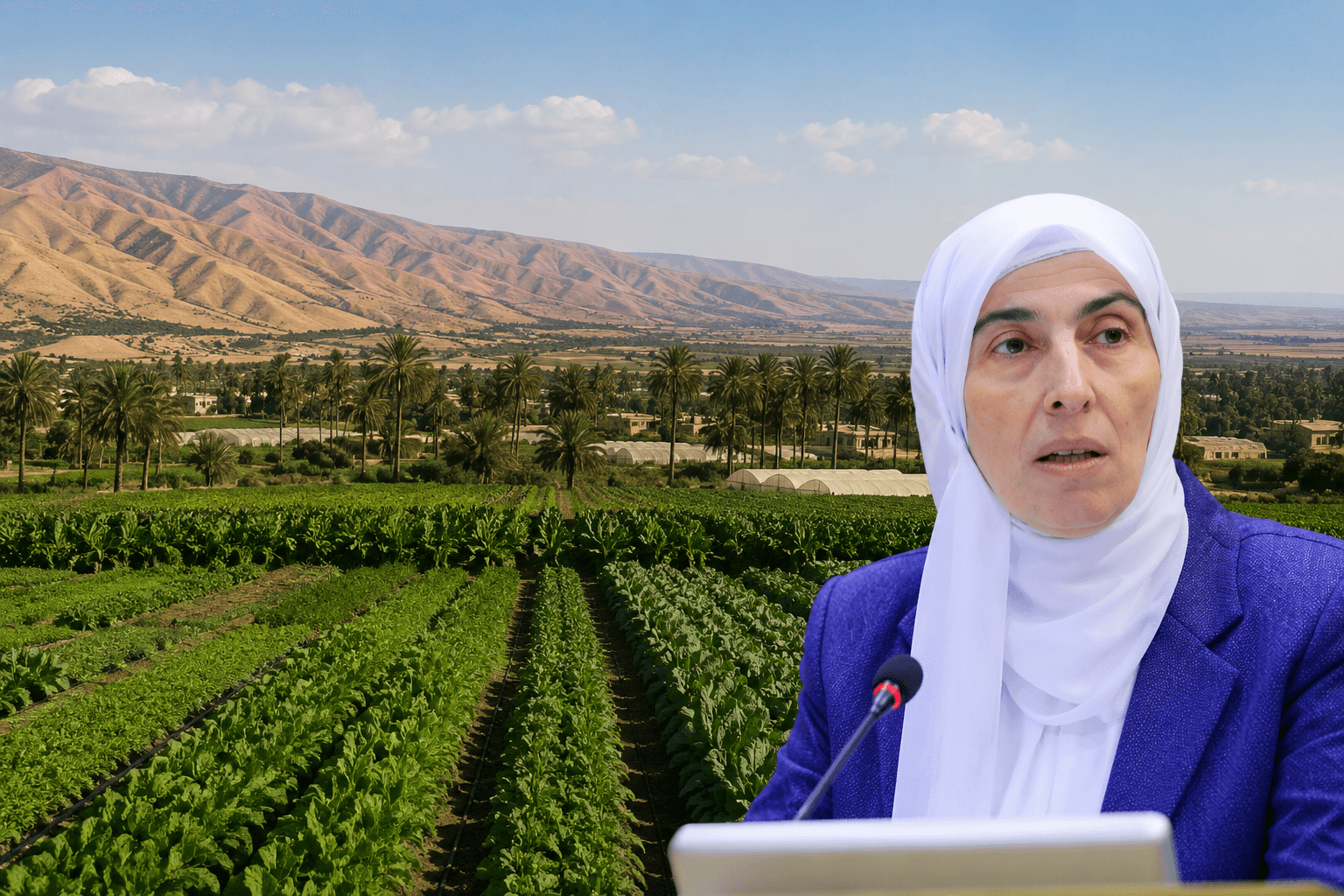 طهبوب تحذر من استملاك أراضي الأغوار الزراعية