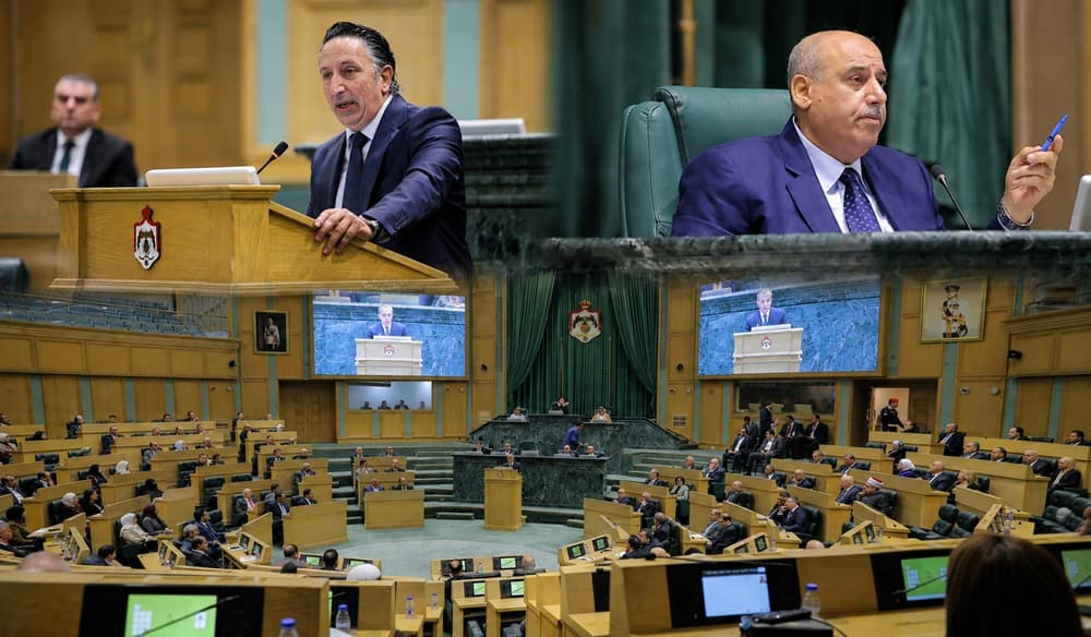 Abu Rumman and Al-Qadi debate on MPs' speaking rights