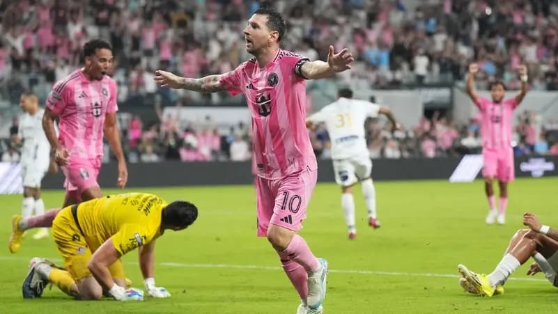 Messi leads all-time scoring in Two Nations Cup