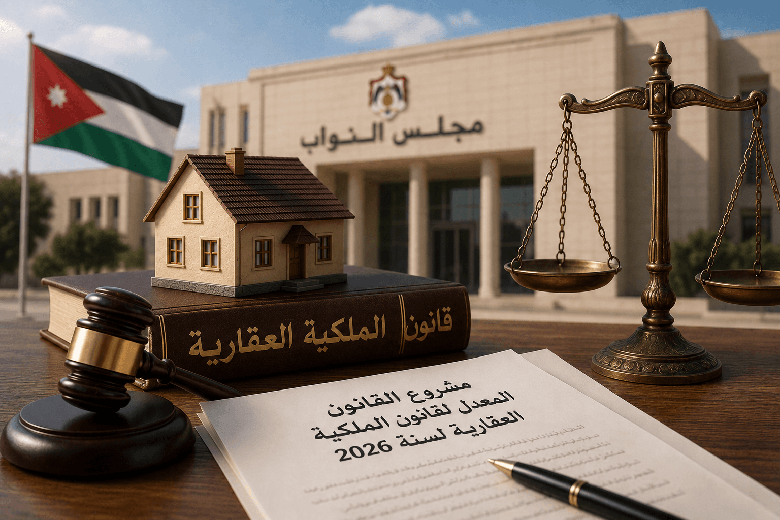 الجبهة الوطنية تدين قانون الملكية