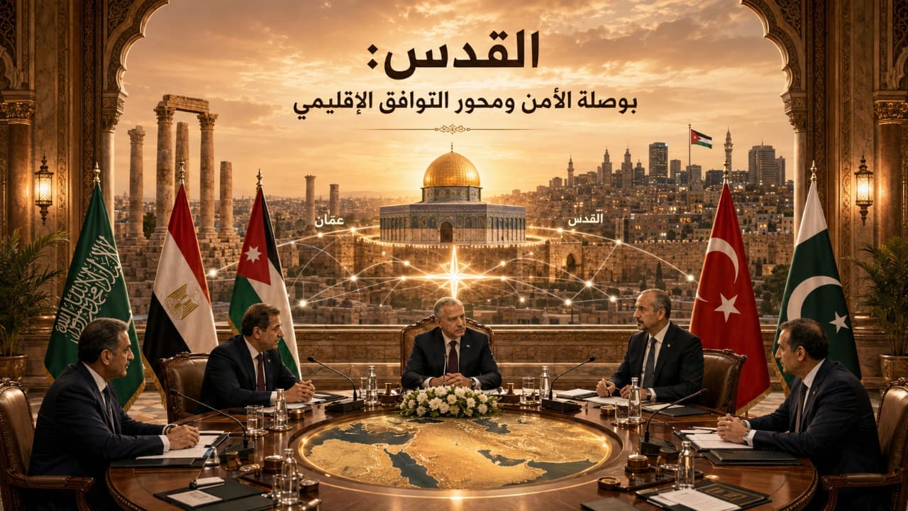 ما سبب عودة القدس لمكانتها كمرجع للأمن والاستقرار