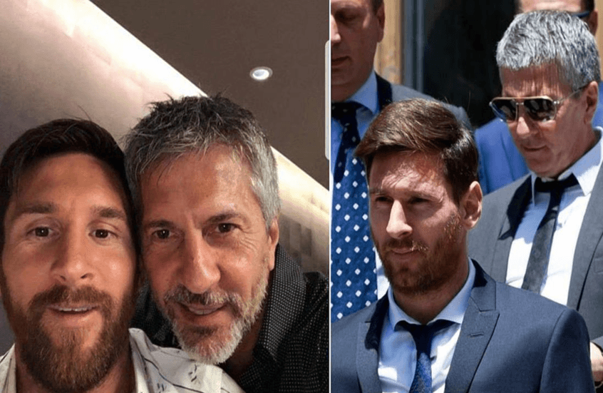 أول نادي يعزي ميسي في وفاة والده