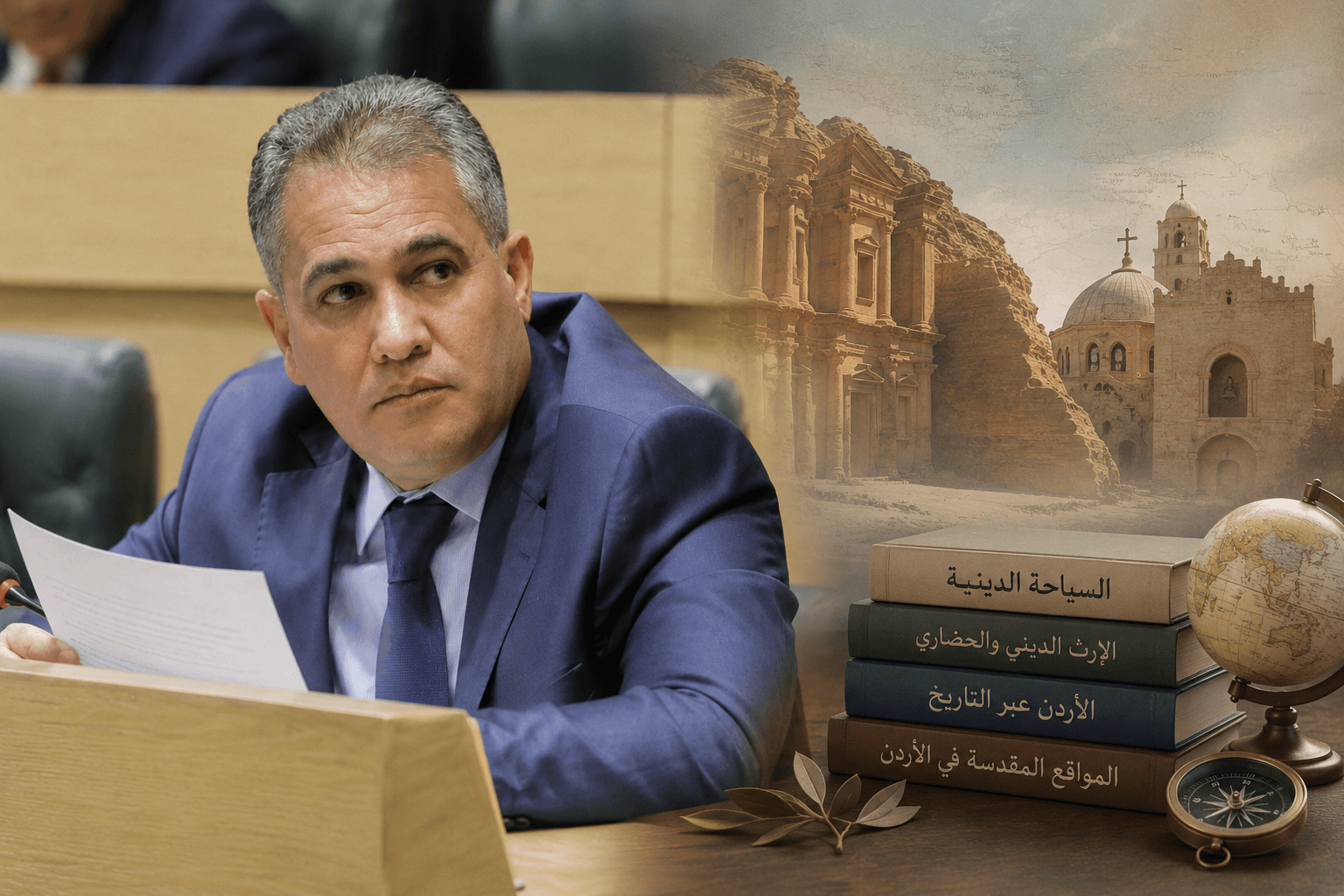 Al-Hameesat questions Tourism Minister on Religious Tourism course