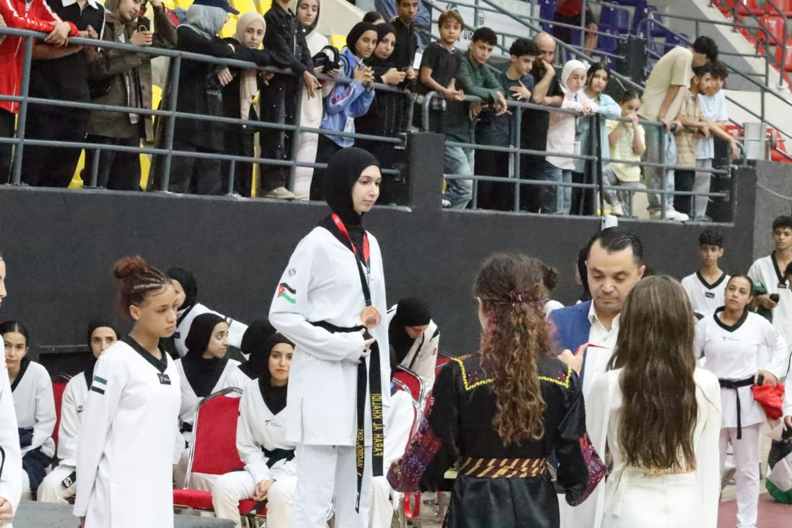 أحمد الخالدي فضية وفرح الخالدي برونزية في تايكواندو الدولية