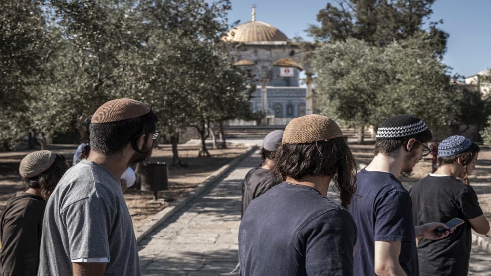 تصاعد التوتر في المسجد الأقصى