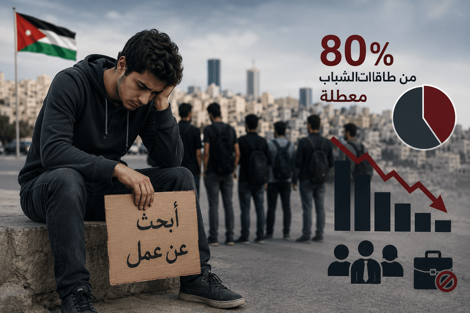 Al-Khuzai: 80% of Jordanian youth idle amid unemployment