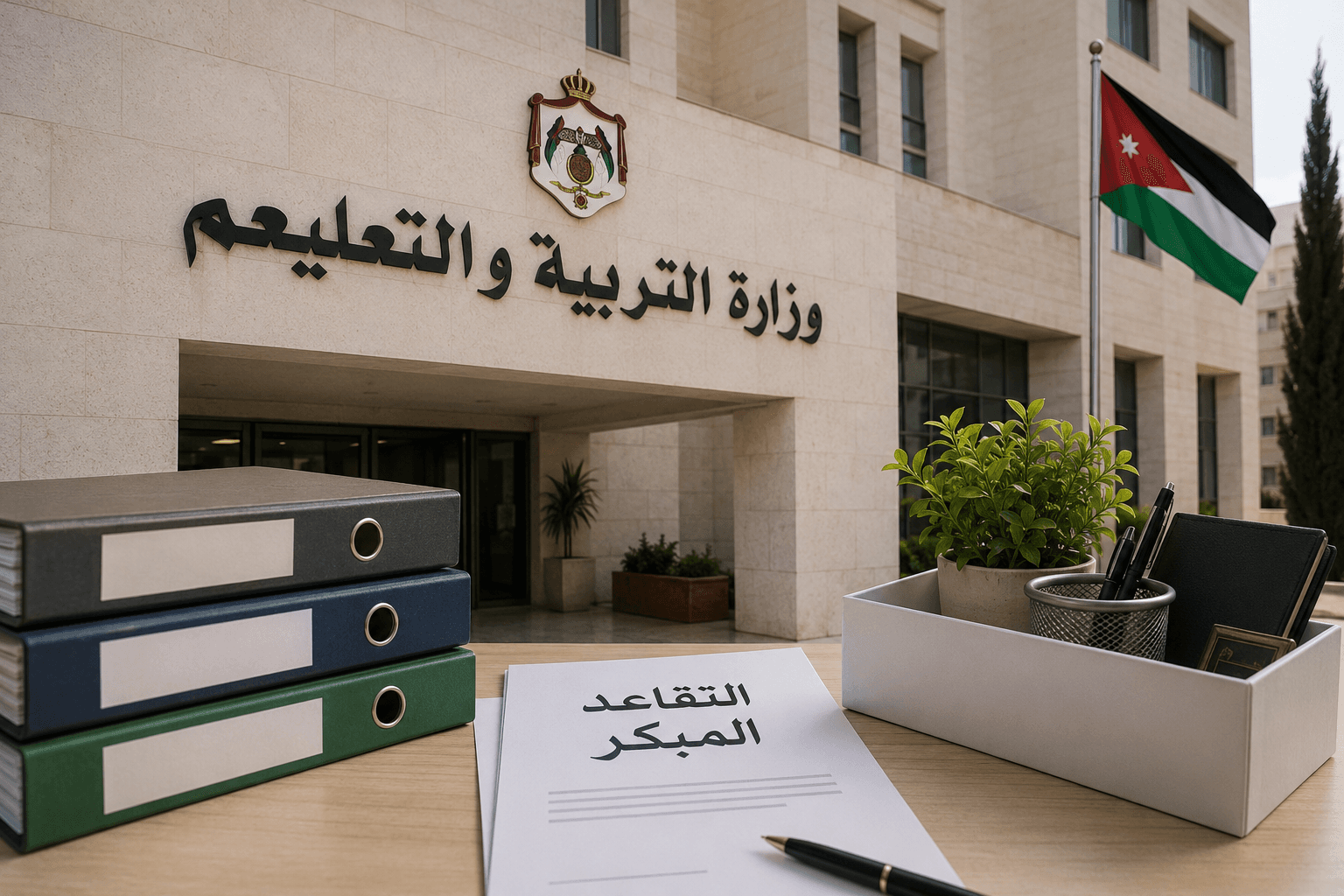 التربية تفرغ موظفين للتقاعد المبكر