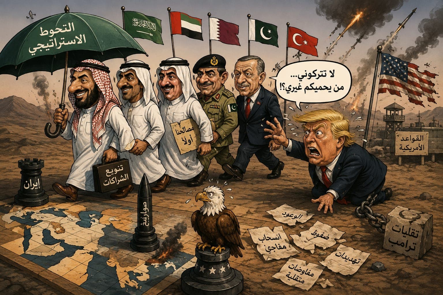 أزمة الثقة تهدد التحالف الأمريكي الخليجي