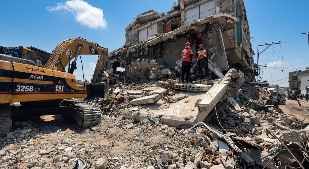 Civil Defense Finds 470 Bodies in Gaza