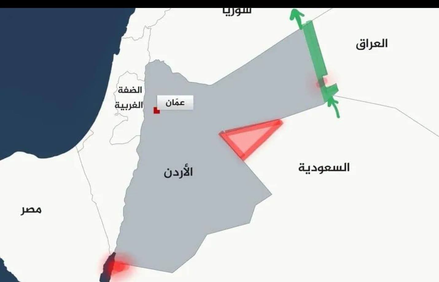 مسؤول ينفي تبادل أراض بين الأردن والسعودية