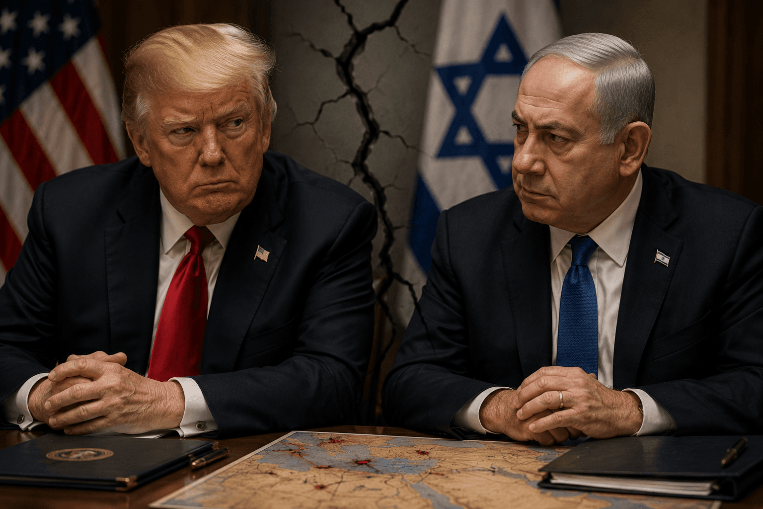 Signs of Tensions Between Trump and Netanyahu