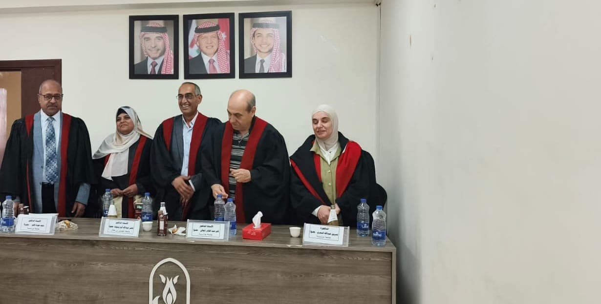 Mutah University grants Saleha Abu Qudairi PhD with distinction