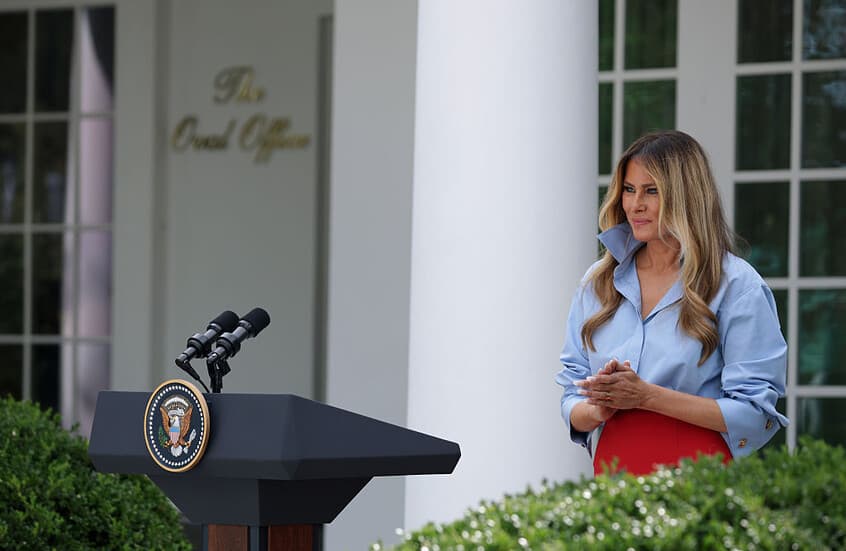 Melania Trump Addresses Her Absence