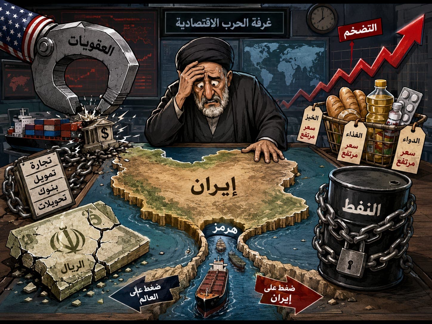 الاقتصاد الإيراني يتجه نحو التصعيد