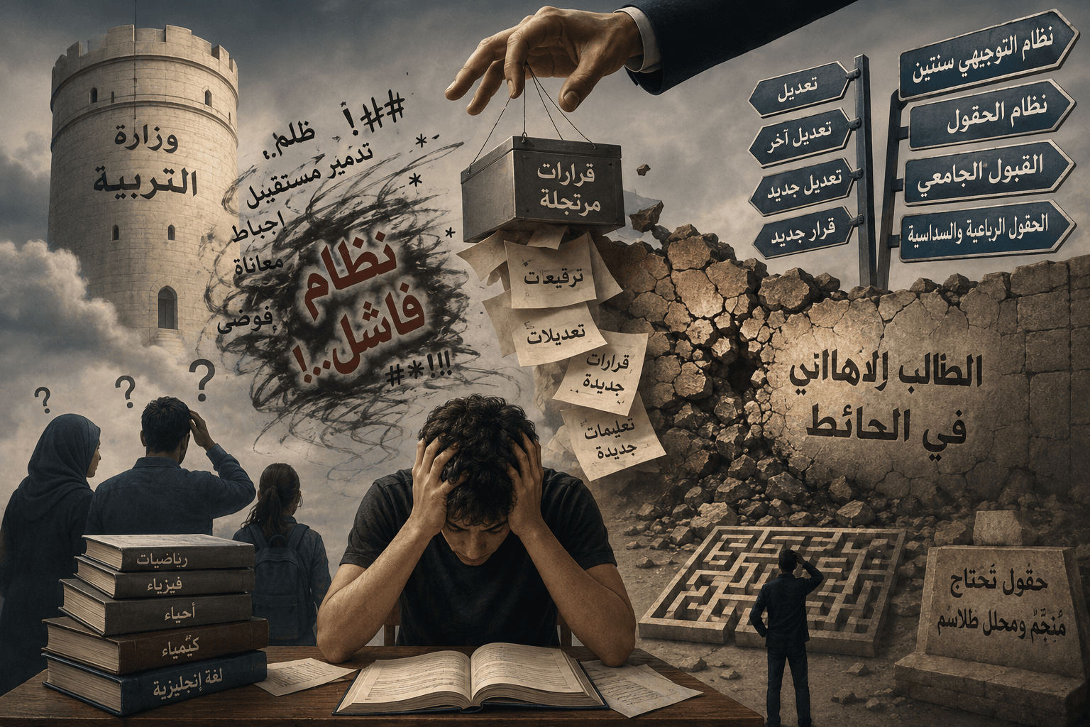 Tawjihi and failure management