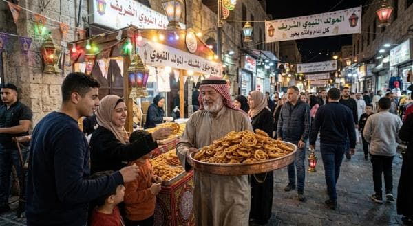 الأردنيون في ذكرى المولد النبوي