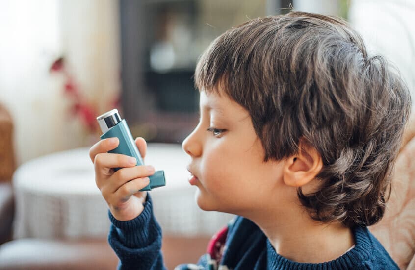 Why asthma gets better for males after puberty