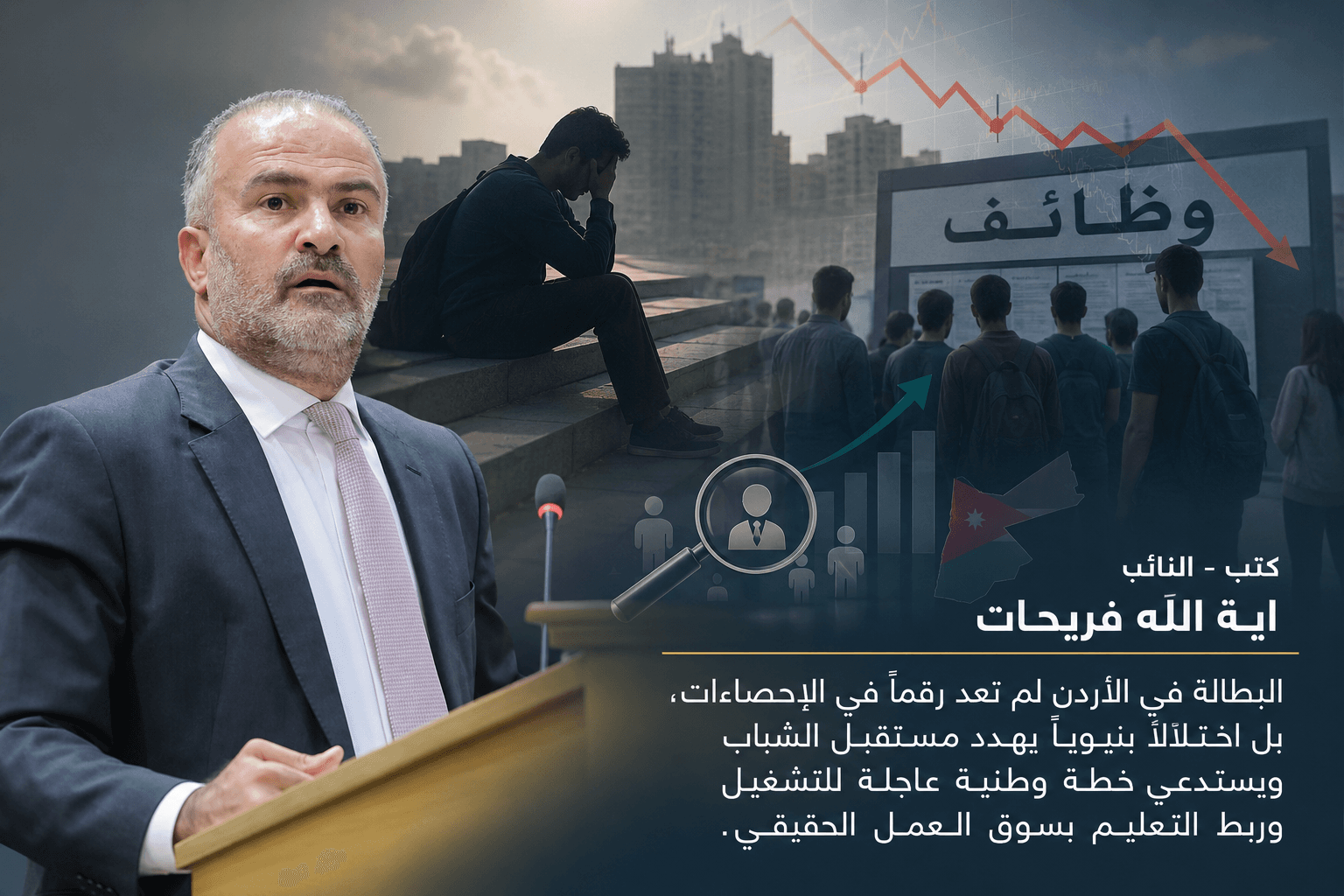 Deputy Fayrat on Unemployment and Modernization