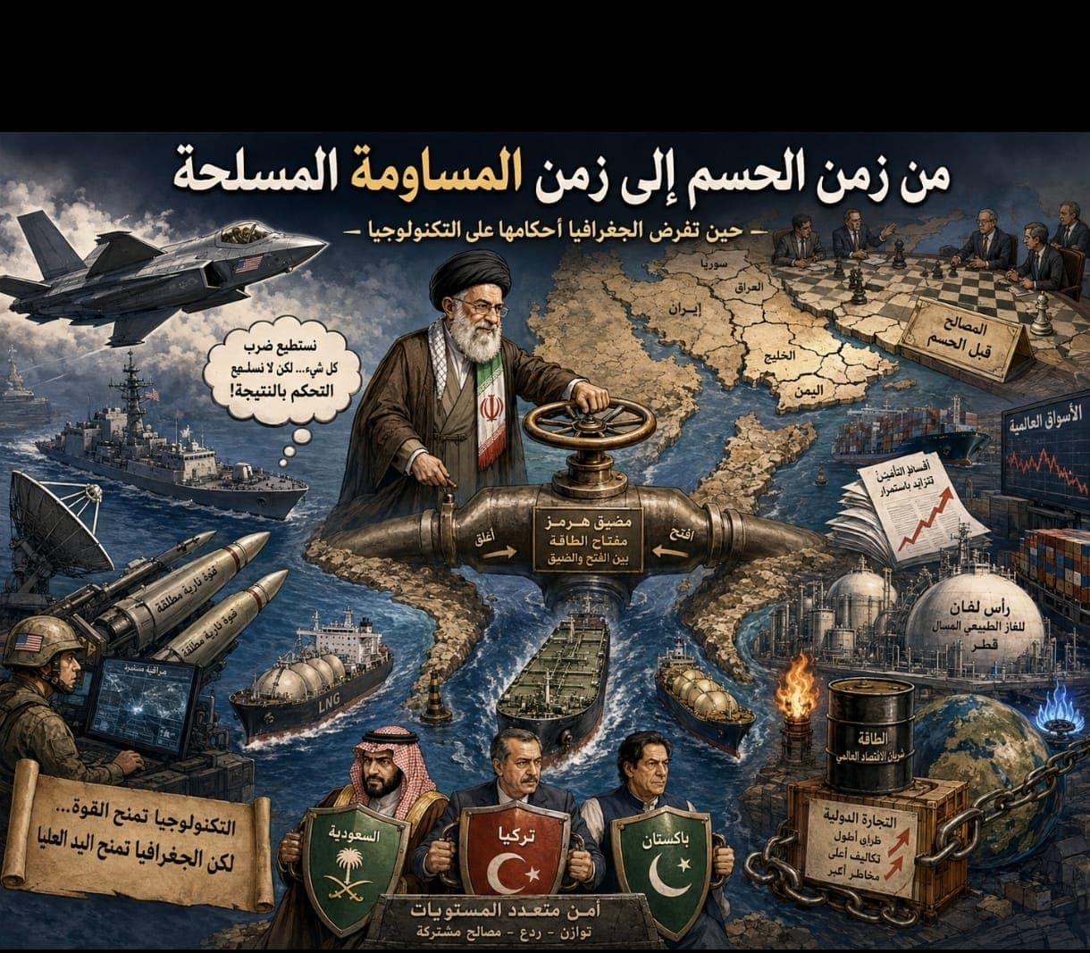 Middle East Shifts as Geography Prevails