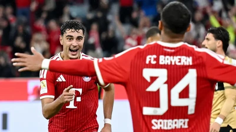 صيباري يساهم في فوز بايرن على شتوتغارت