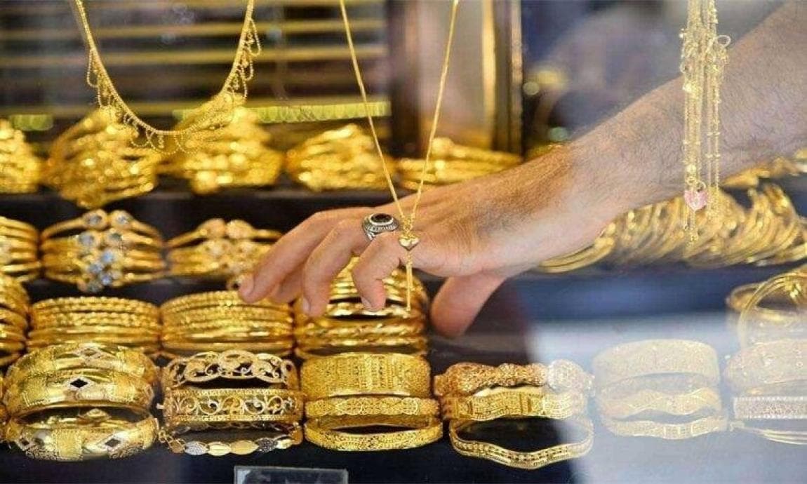 Gold prices fall to 89.50 dinars per gram