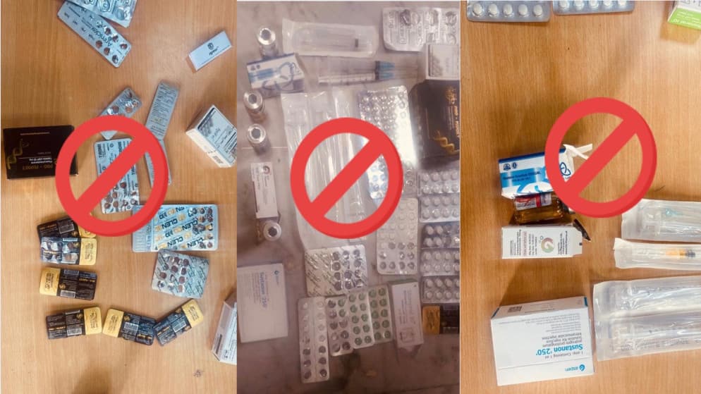 Authorities seize unapproved drugs from trainers' vehicles