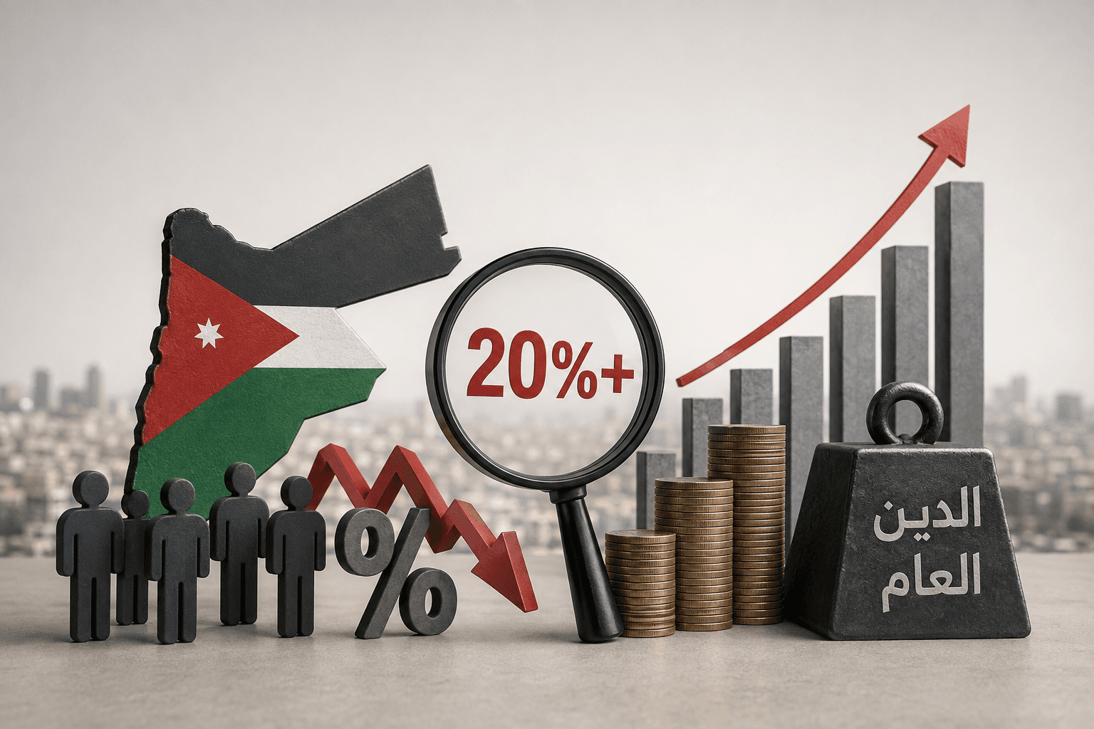 Awad: No progress in labor market with high unemployment