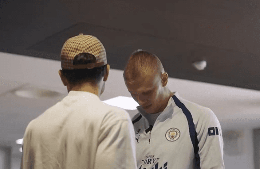 Haaland and Mermosh's Farewell Chat