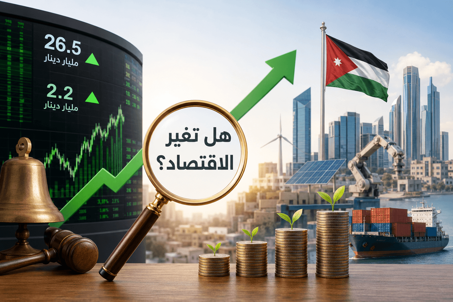 بورصة عمّان ت rises رغم التغير الاقتصادي