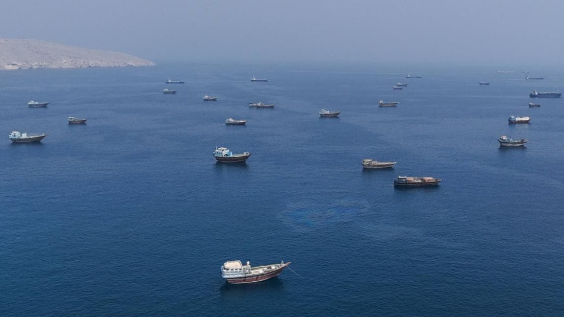 Iran targets ships in Strait of Hormuz