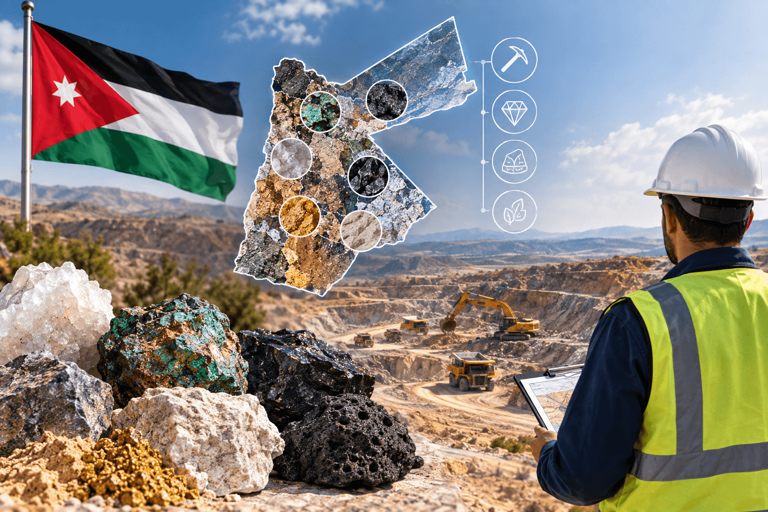 Jordan has 35 minerals for trade