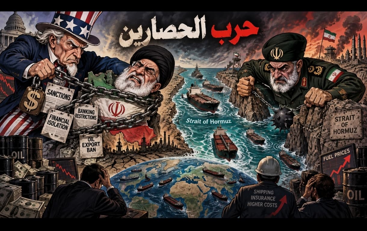 حرب الحصارين بين أمريكا وإيران
