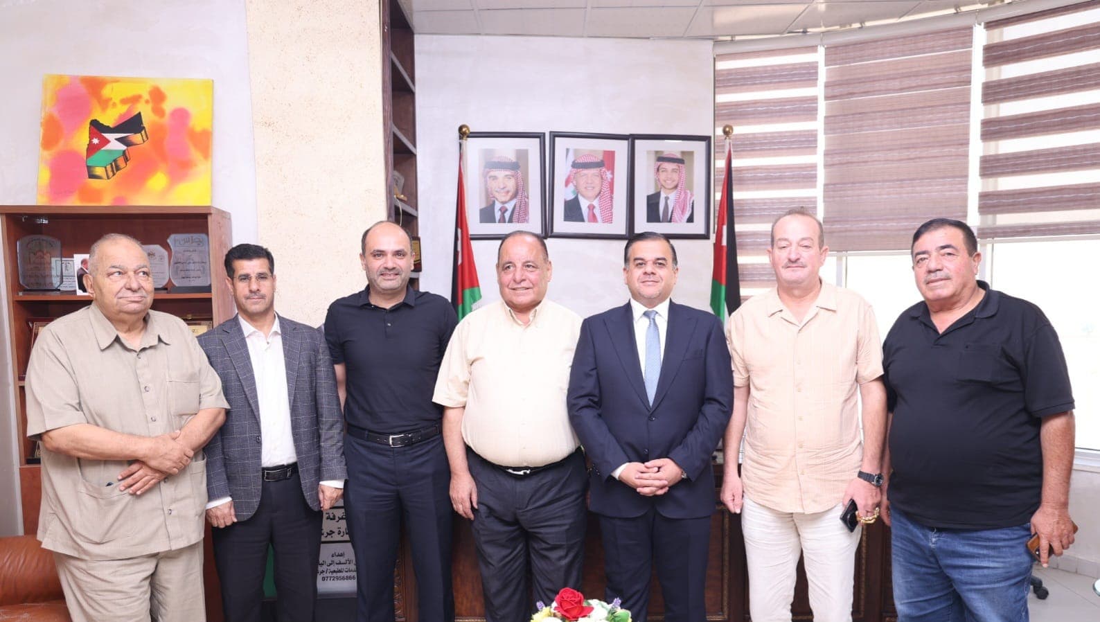 مهرجان جرش يسعى لتعزيز التعاون مع غرفة التجارة