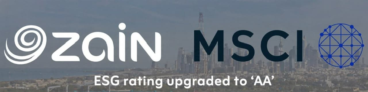 Zain raises MSCI ESG rating to AA
