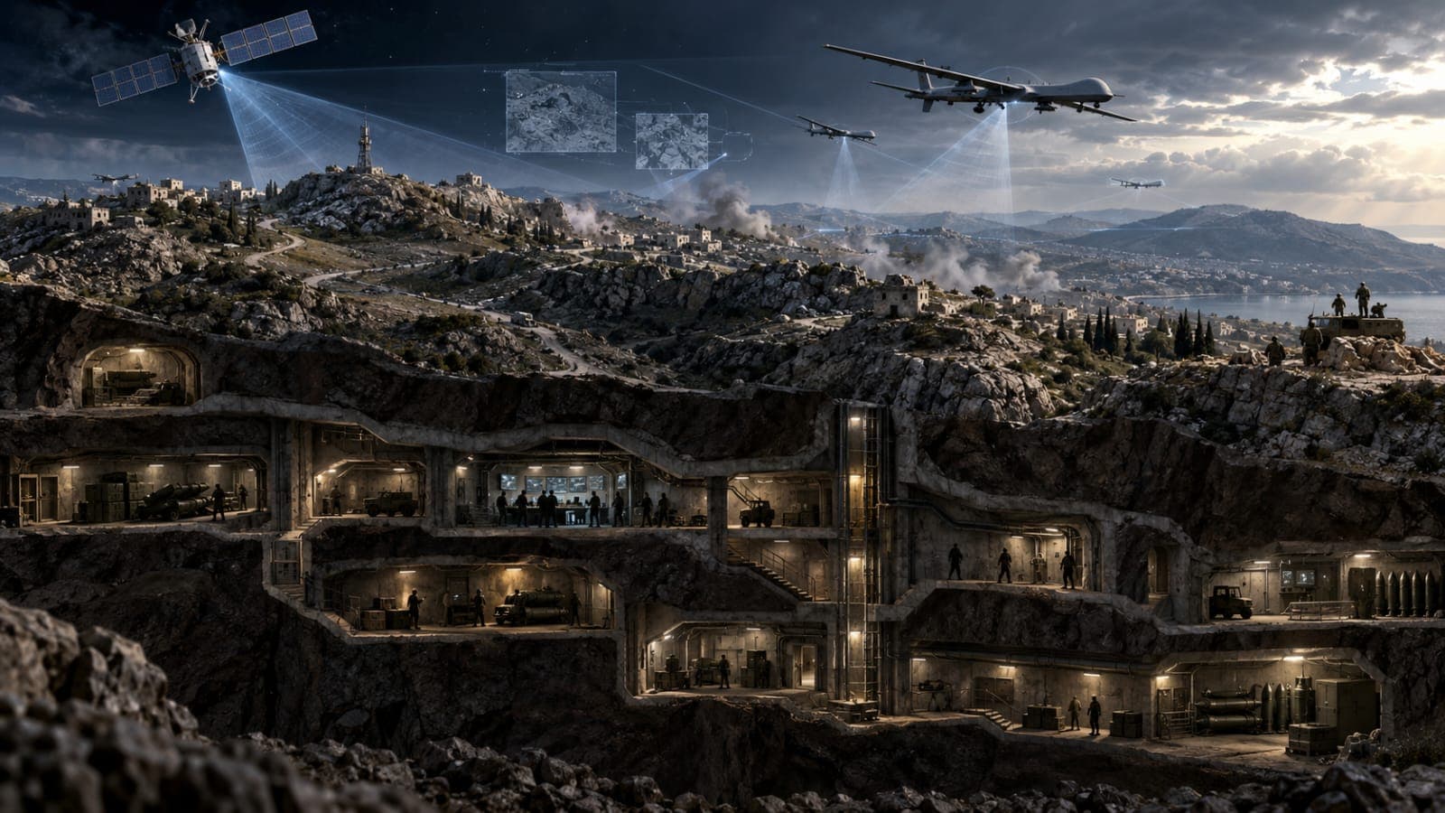 Tunnel warfare alters strategic strength
