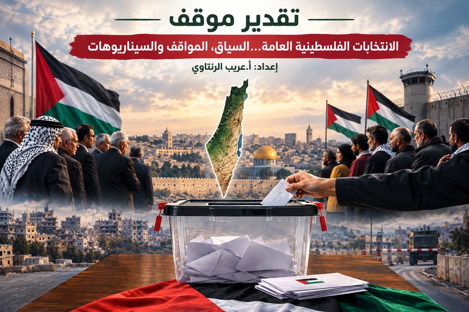 تقدير موقف للانتخابات الفلسطينية