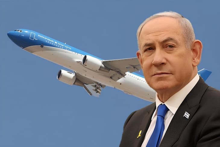 Netanyahu Alters Flight Path in New York Over Concerns