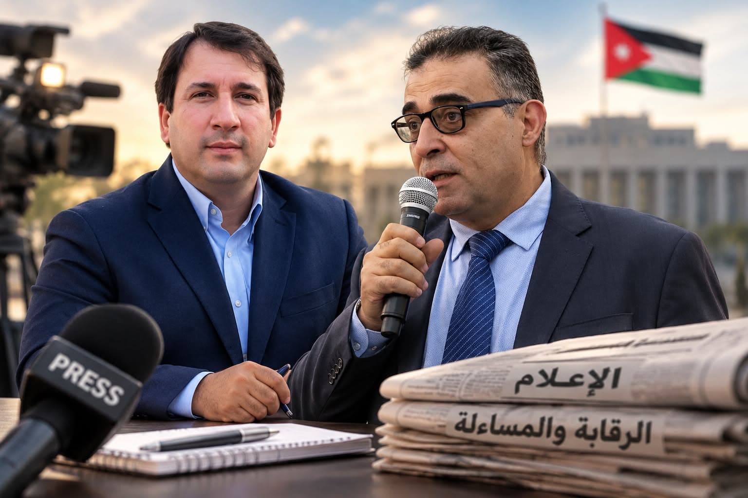 صحفيان يكشفان معاناة الصحافة الأردنية