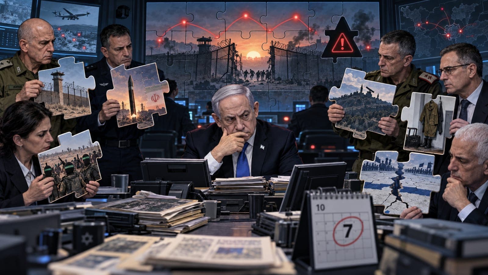 Before October 7th, warnings were issued but misunderstood