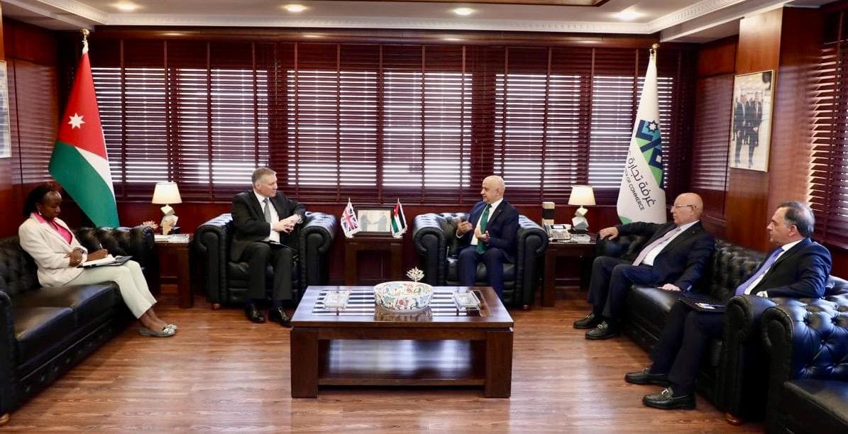 Amman Chamber: King's London visit to lead to projects