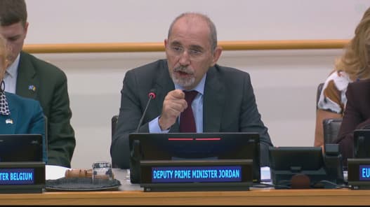 Al-Safadi Urges End to Israeli Policies on Palestinian Children