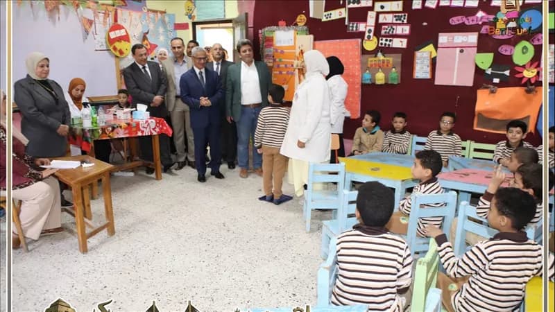 محافظ بني سويف يتابع مبادرة الكشف للأطفال