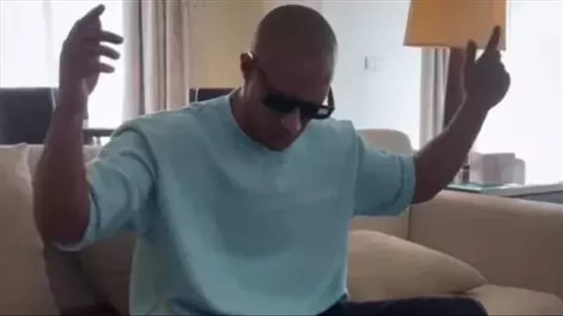 محمد رمضان يروج لأغنيته الجديدة جي تي إيه